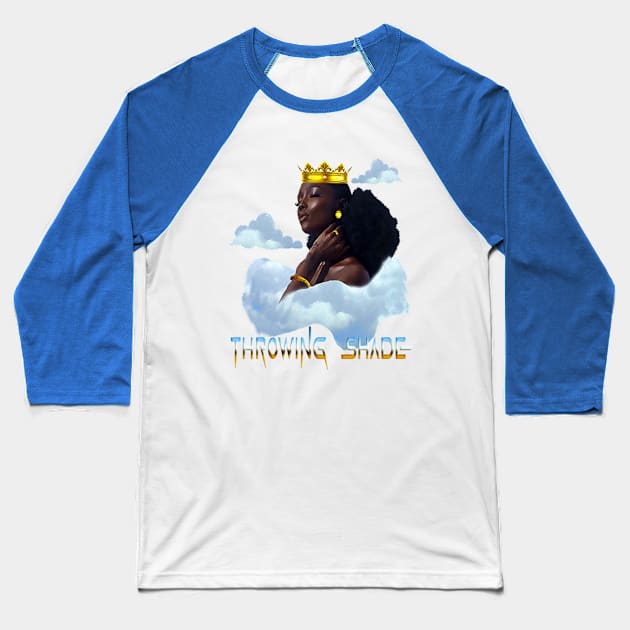 Throwing Shade Baseball T-Shirt by Afrocentric-Redman4u2